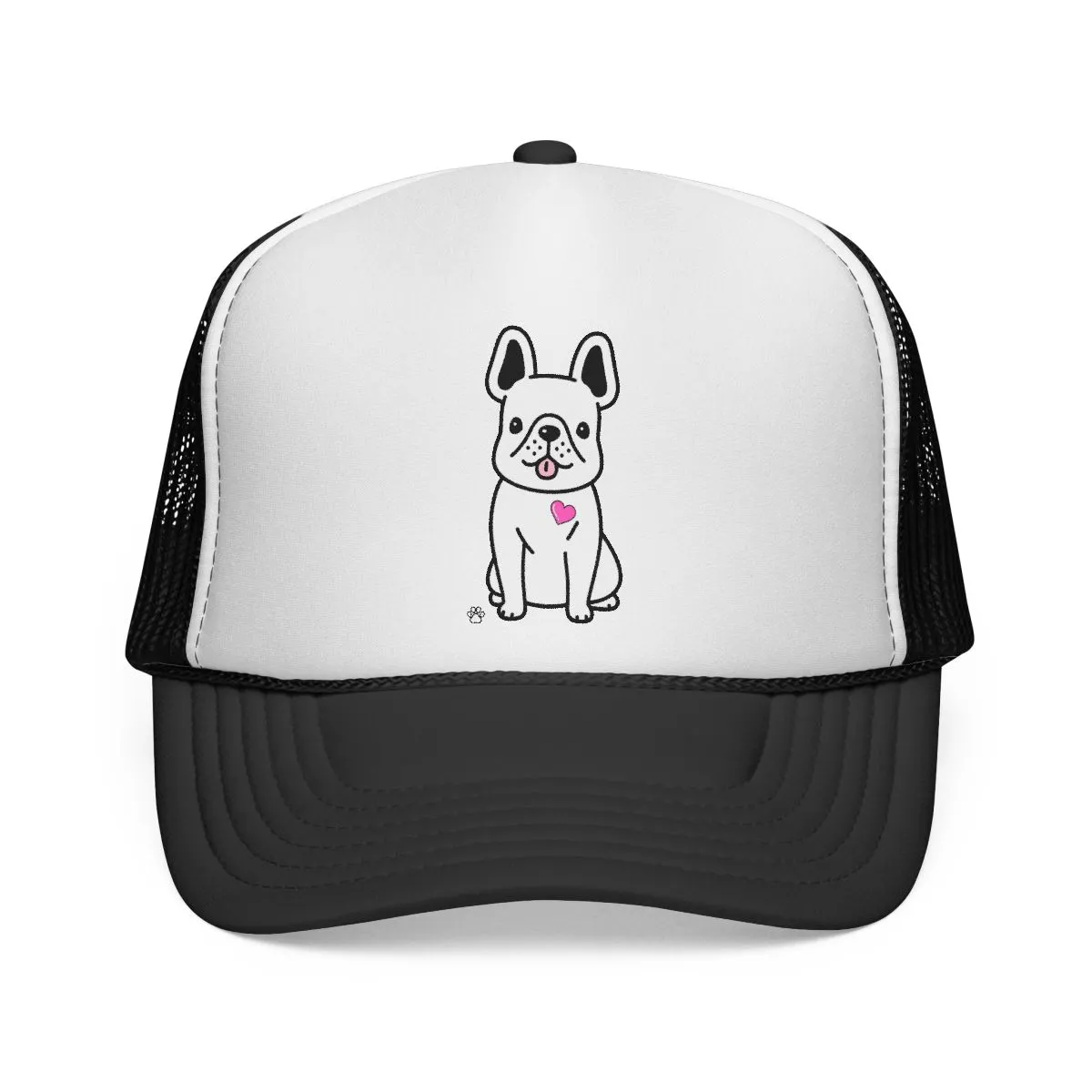 French Bulldog "Frenchie" Trucker Cap Hat by When Pigs Fly Goods