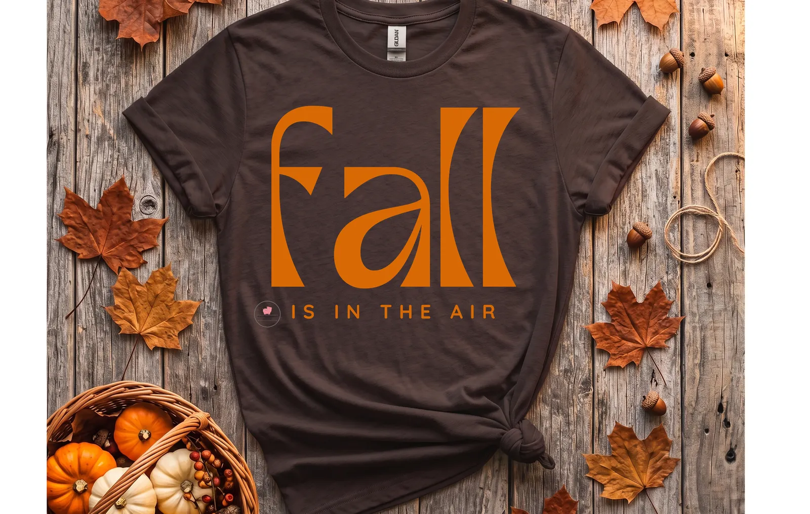 Fall is in the air Tee by When Pigs Fly Goods