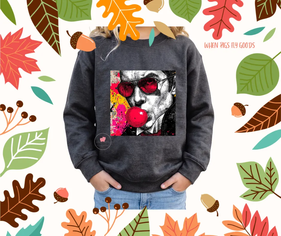 Youth Dracula Sweatshirt by When Pigs Fly Goods