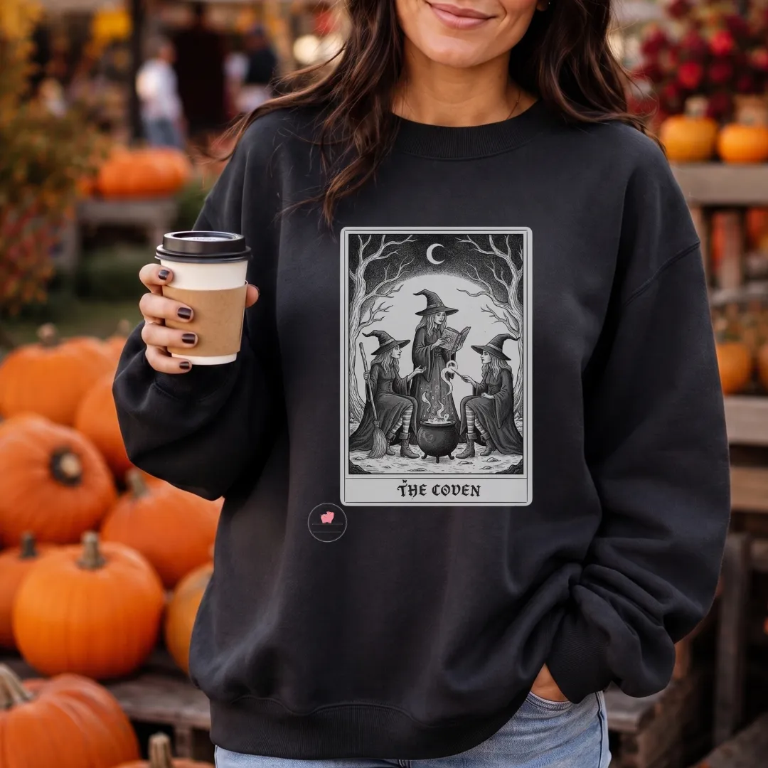 Witch Coven Sweatshirt by When Pigs Fly Goods