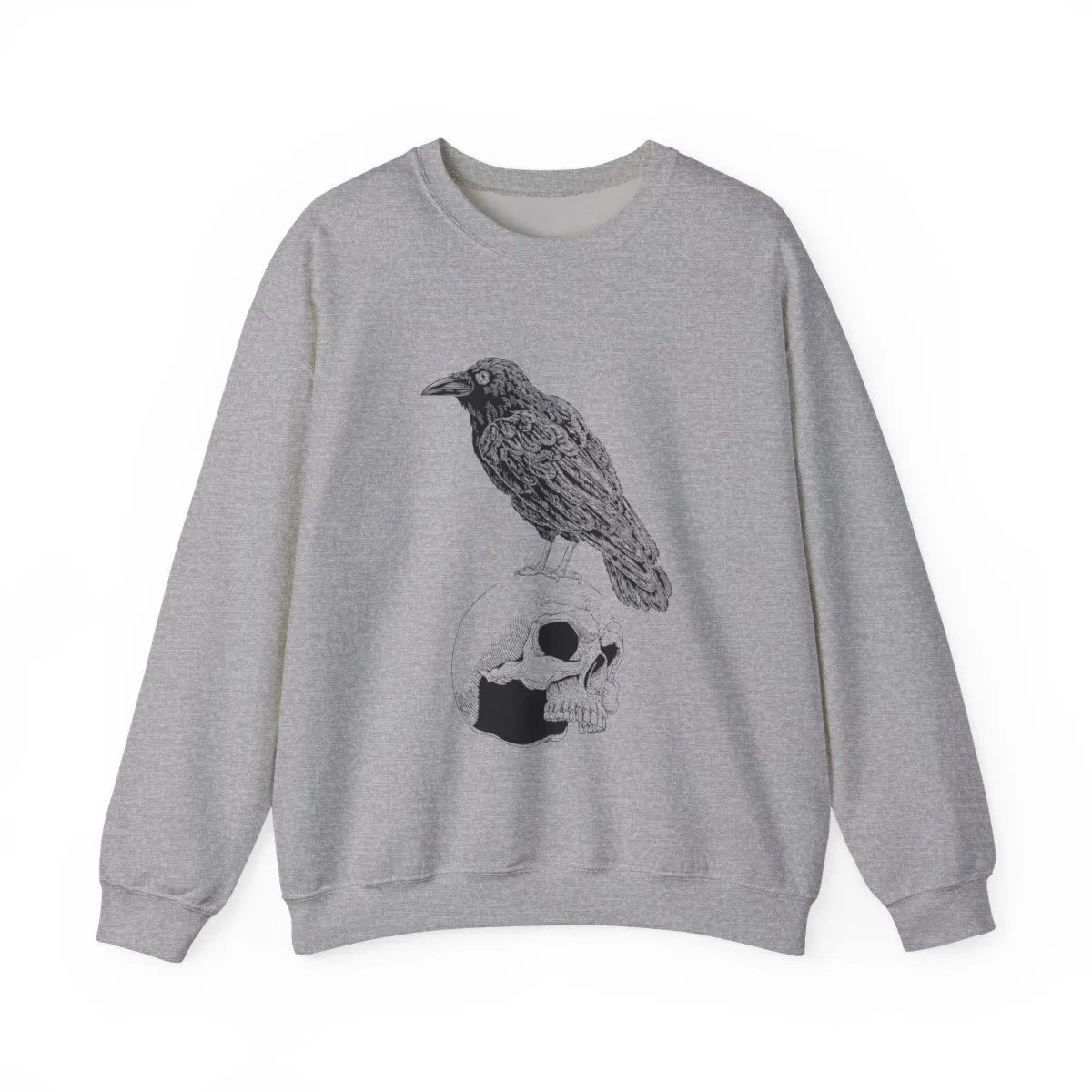 Raven/Crow Sweatshirt by When Pigs Fly Goods