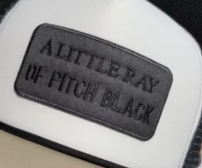 "Little Ray of Pitch Black" Patch by When Pigs Fly Goods