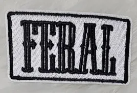 "Feral" Patch by When Pigs Fly Goods